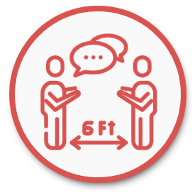 Covid-19 Safety Procedures - Practicing Social Distancing