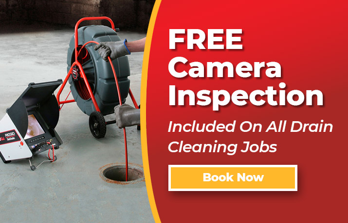Free Camera Inspection Included On All Drain Cleaning Jobs